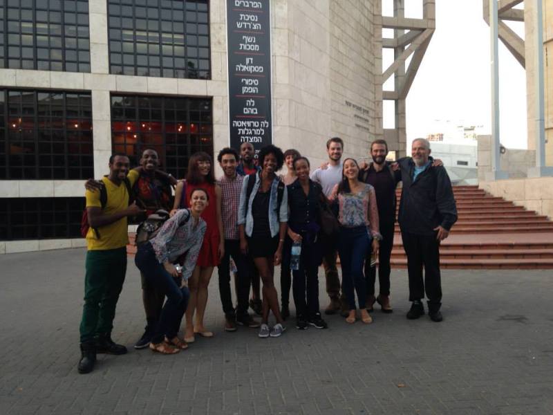 2013 - Tel Aviv, Dancers with Robert, by Arturo Fernandez